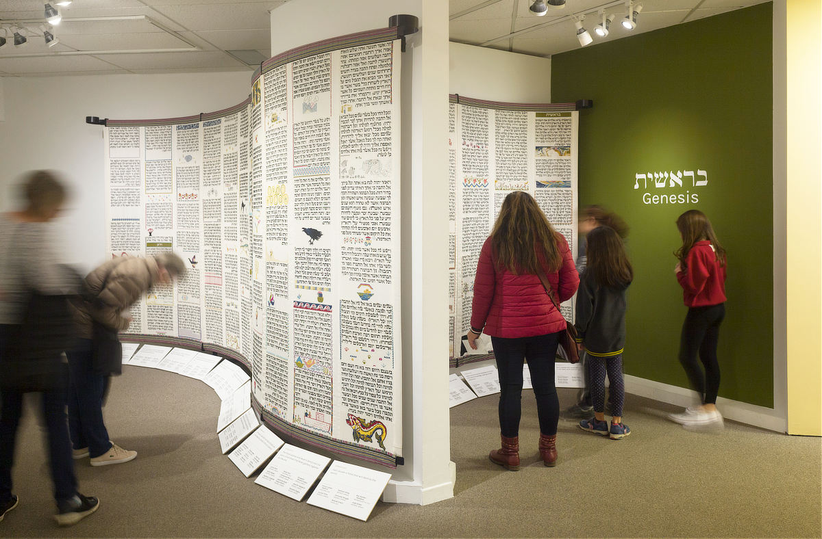 Tapestry of Spirit Textile Museum Torah Stitch by Stitch