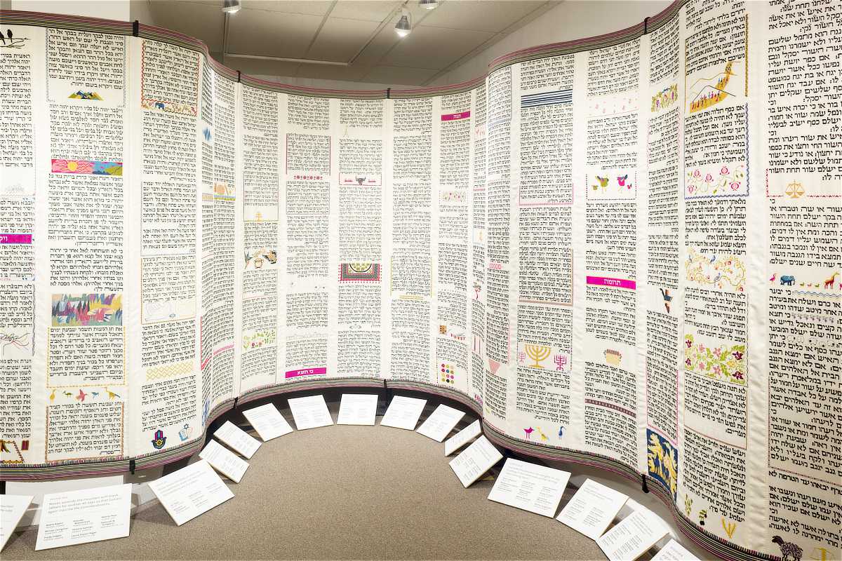 Tapestry of Spirit Textile Museum Torah Stitch by Stitch